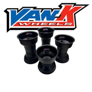 Van K Machined Wheels - Black Set